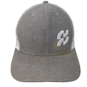 Ferguson Snapback Trucker Hat Gray One Size Adjustable Mesh Back 6 Panel
